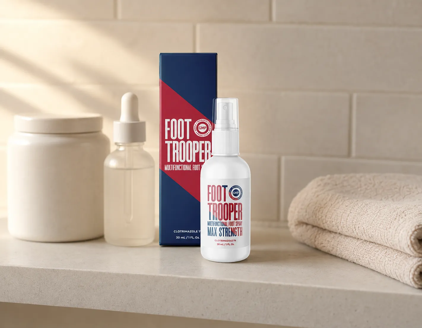 Foot Trooper-fungus remedy — le produit au quotidien