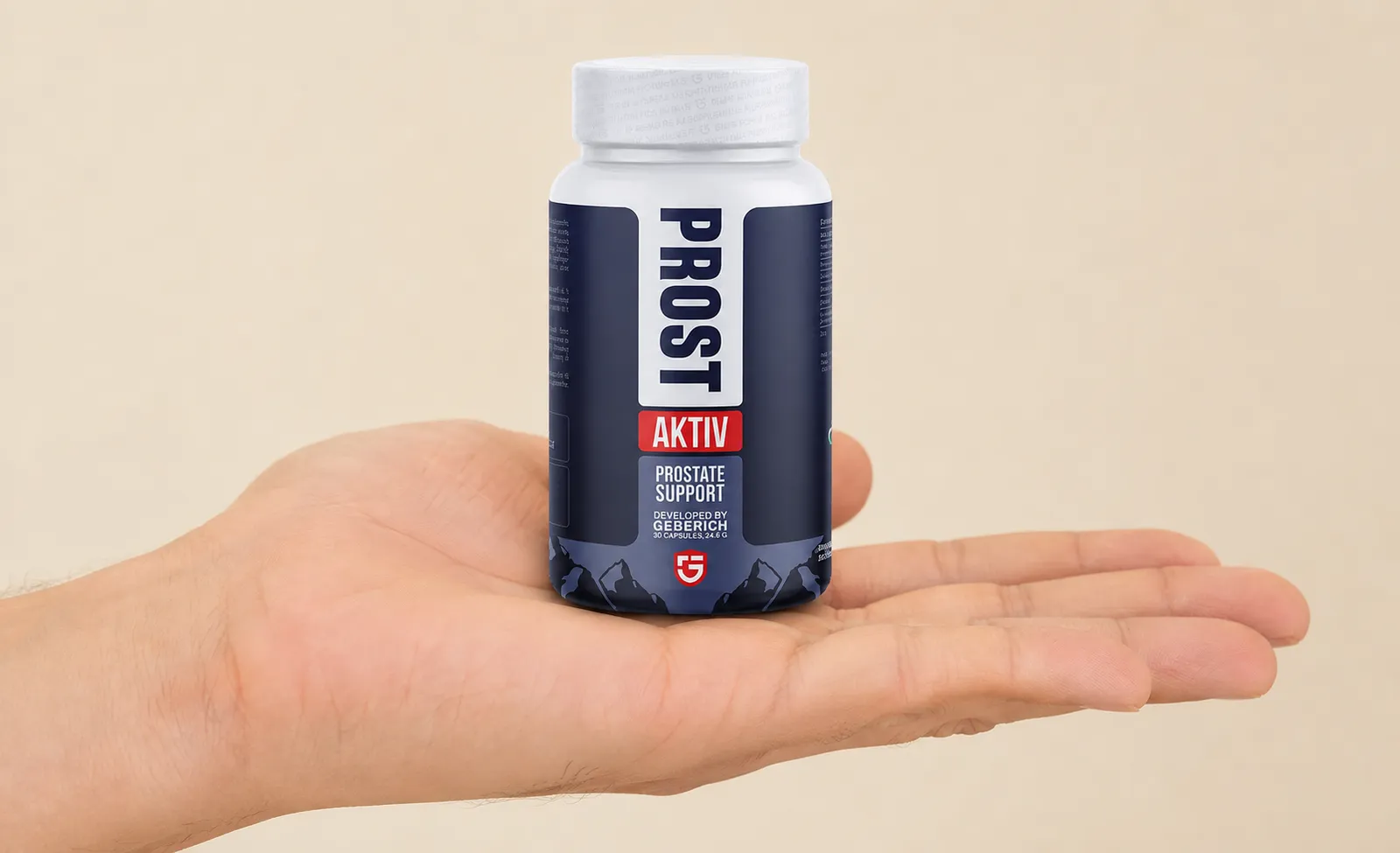 ProstAktiv — le produit en main