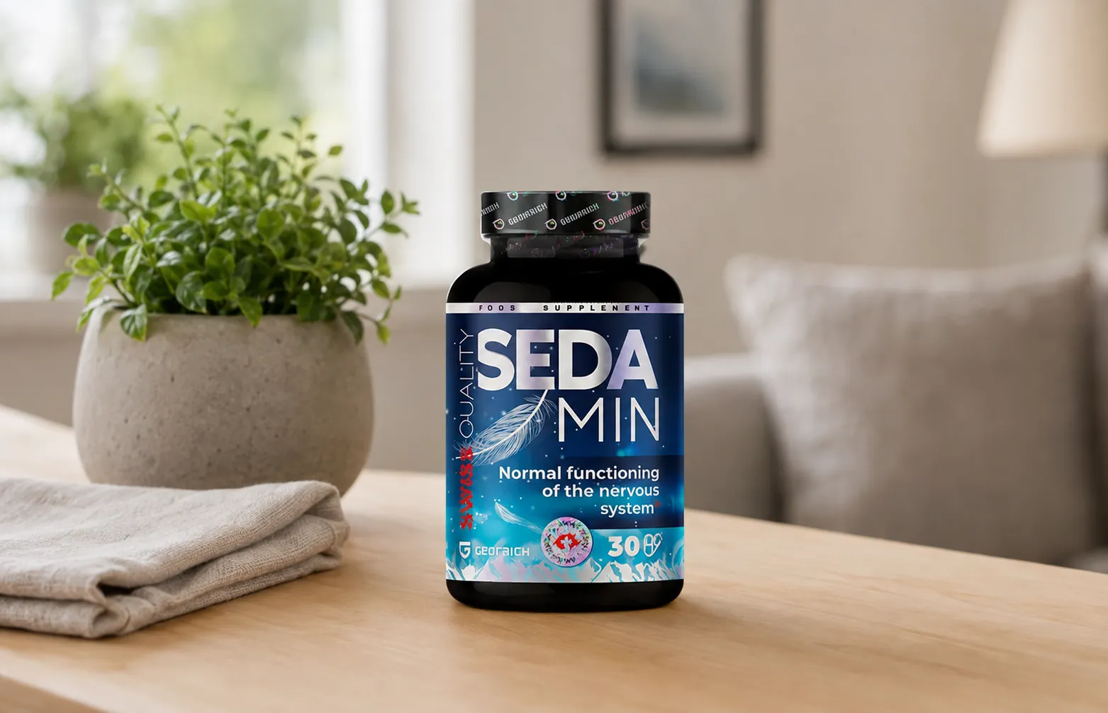 Sedamin — le produit au quotidien