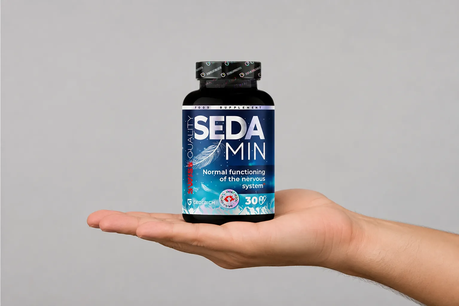 Sedamin — le produit en main