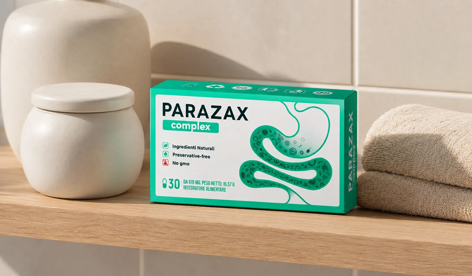 Parazax Complex — le produit au quotidien