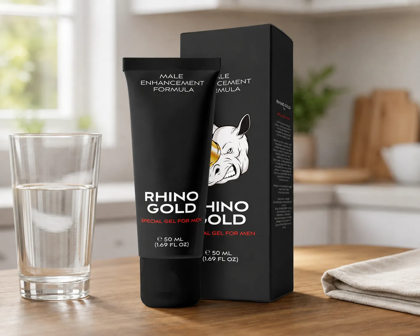 Rhino Gold Gel — le produit au quotidien