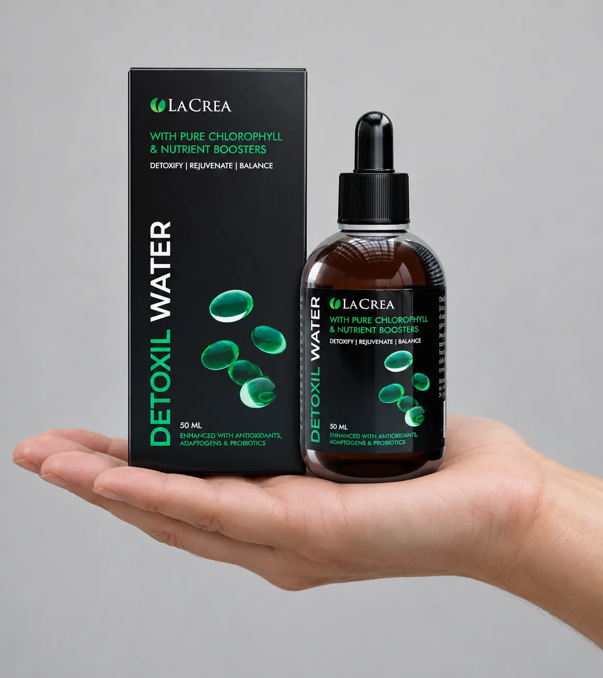 Detoxil Water Parasites — le produit en main