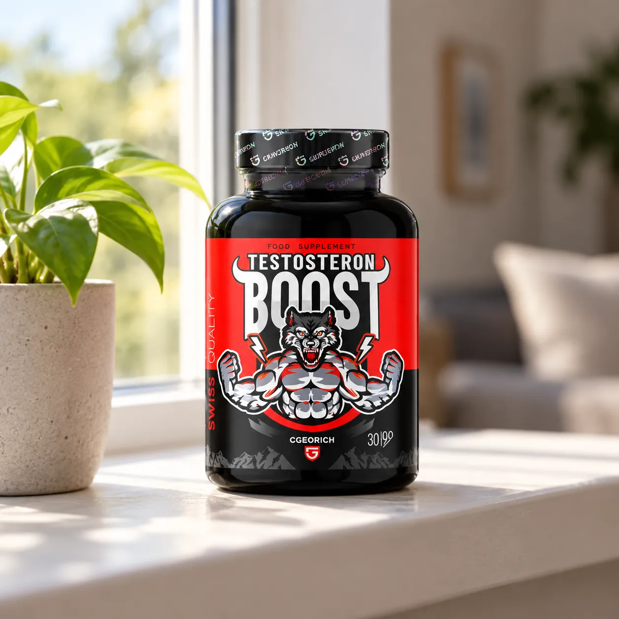 Testosteron Boost — le produit au quotidien