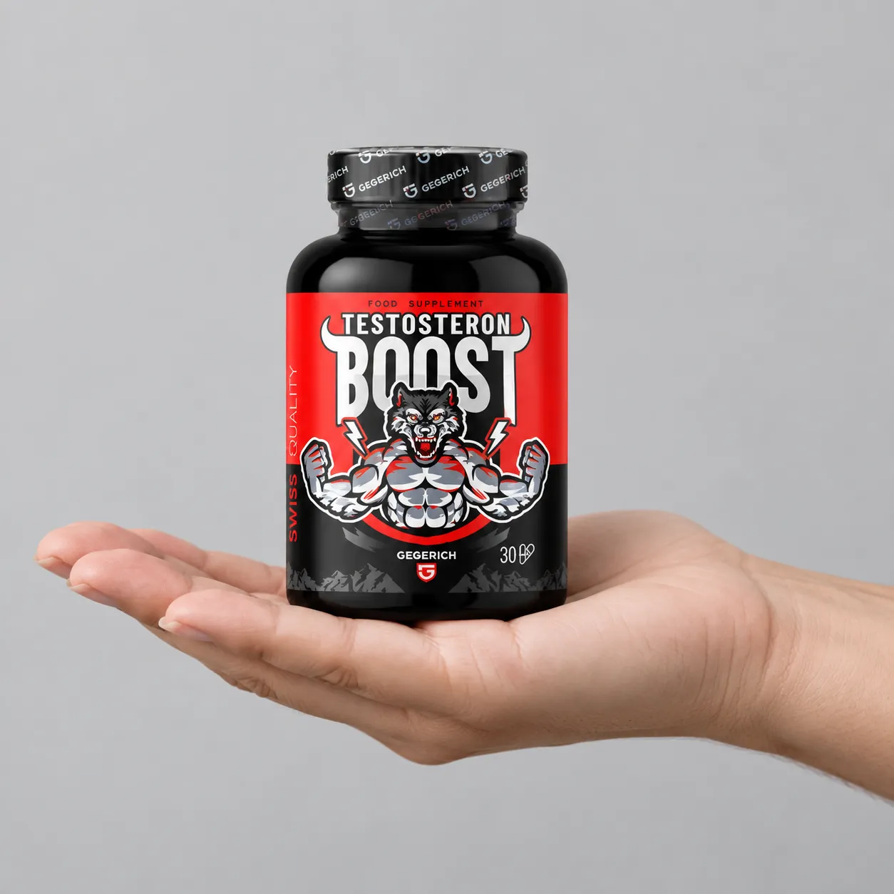 Testosteron Boost — le produit en main