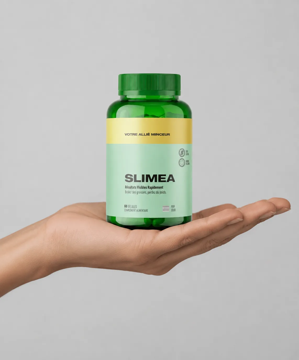 Slimea — le produit en main
