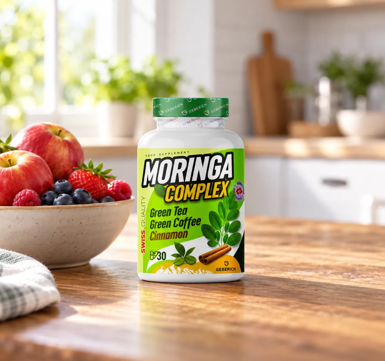 Moringa Complex — le produit au quotidien