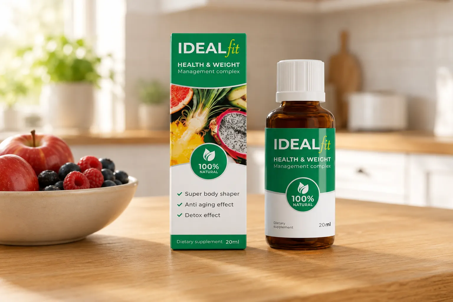 IdealFit — le produit au quotidien