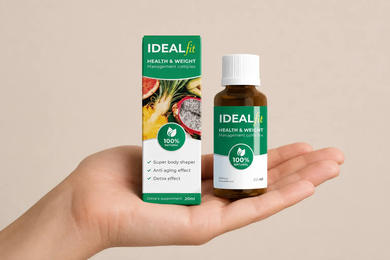 IdealFit — le produit en main