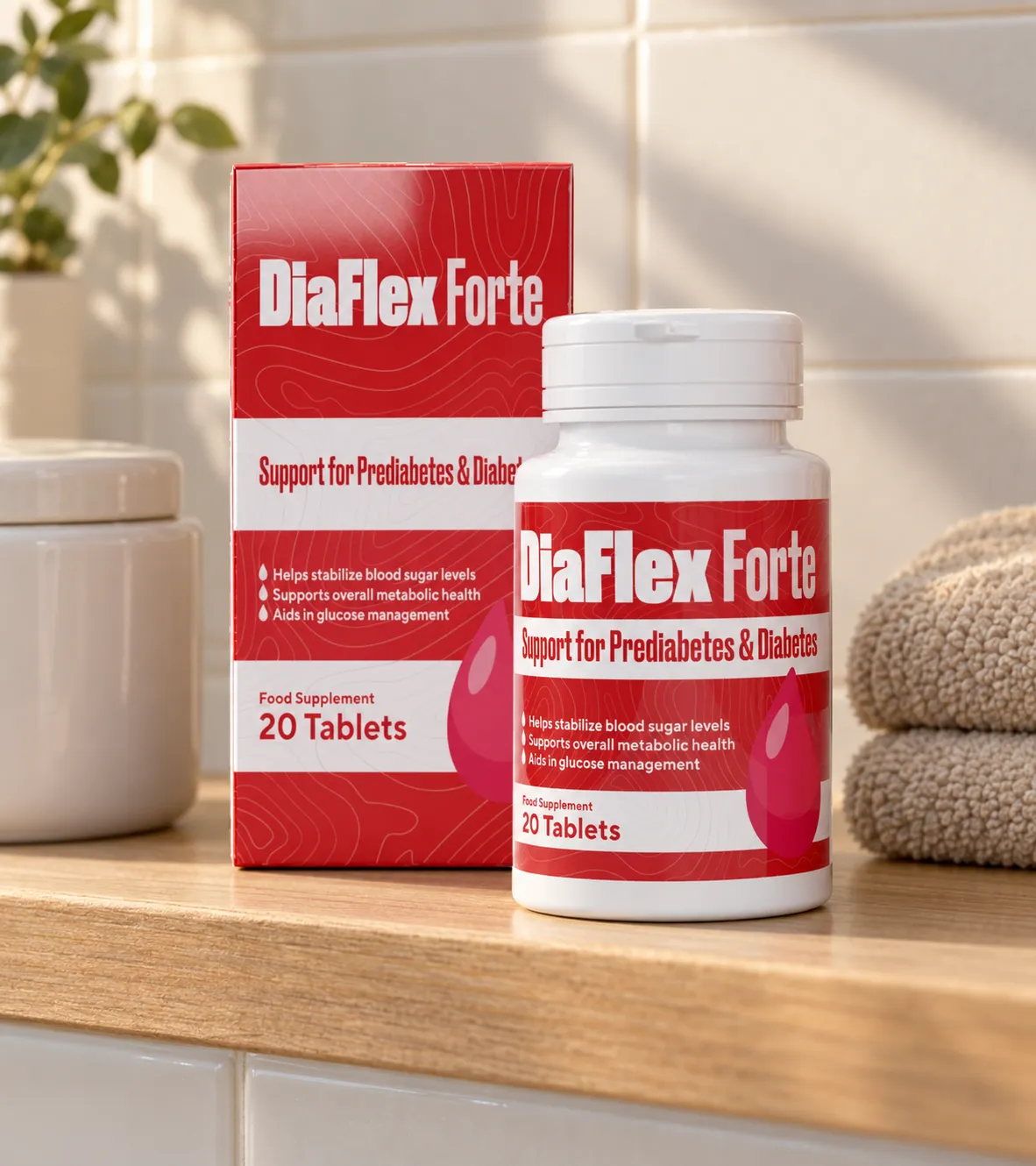 DiaFlex Forte — le produit au quotidien