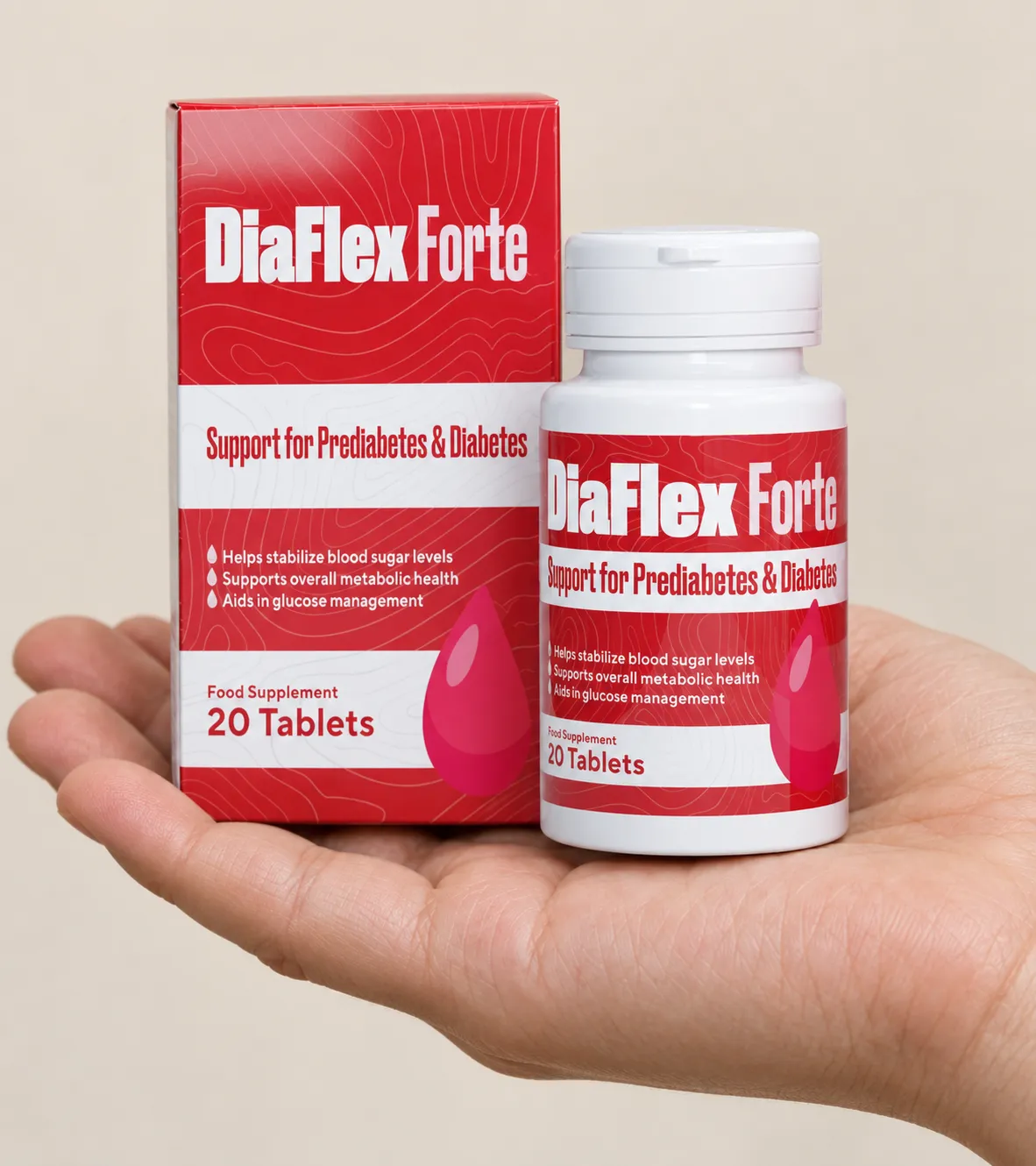 DiaFlex Forte — le produit en main